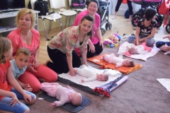 Az első baba shiatsu előadás és bemutató Makón 2015.06.19.